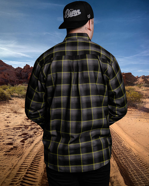 ADS RACING SHOCKS  FLANNEL - MENS